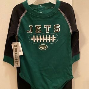 NY Jets 2-piece set and beanie